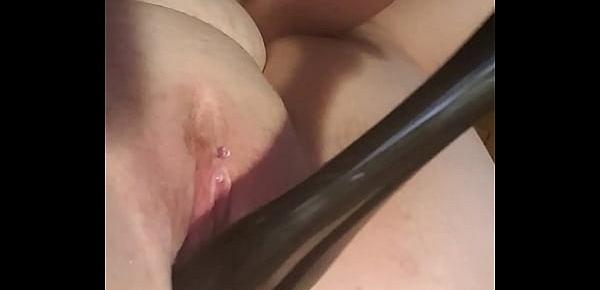  Salad tongs in pussy